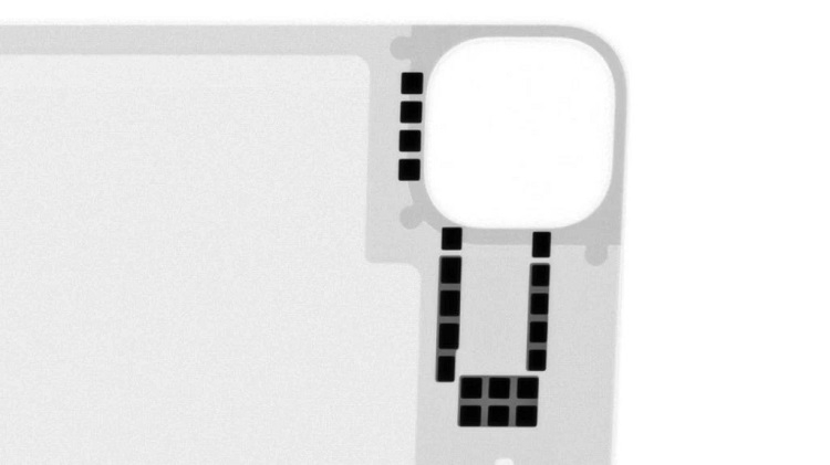 Специалисты iFixit показали «внутренний мир» Magic Keyboard для iPad Pro при помощи рентгена