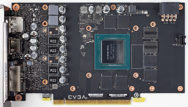 Некоторые EVGA GeForce RTX 2060 KO построены на старшем GPU Turing TU104