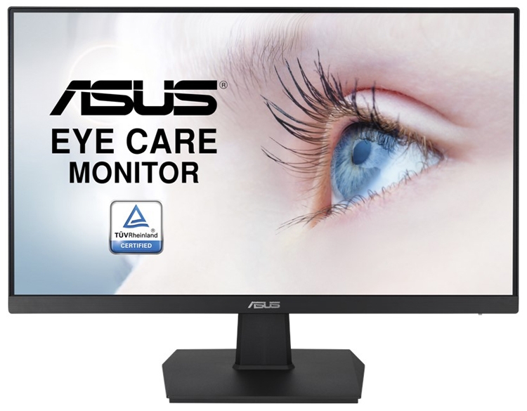 Монитор с узкими рамками ASUS VA27EHEY Eye Care имеет диагональ 27 дюймов