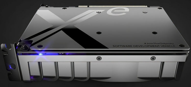 Intel представила Xe DG1 Software Development Vehicle — прототип видеокарты для разработчиков ПО