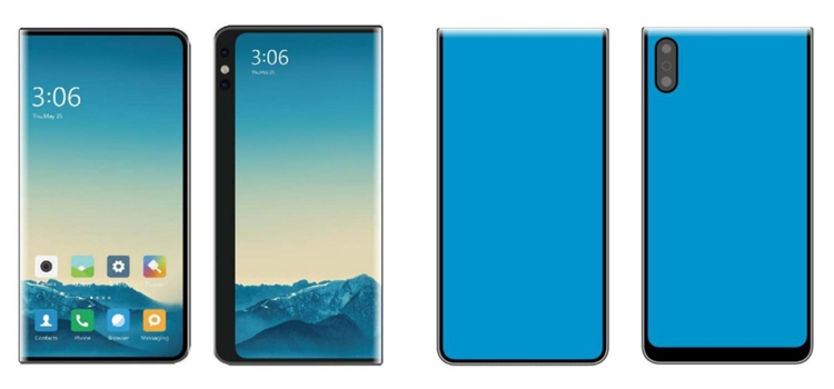 Xiaomi запатентовала гибкие смартфоны горизонтального и вертикального сложения