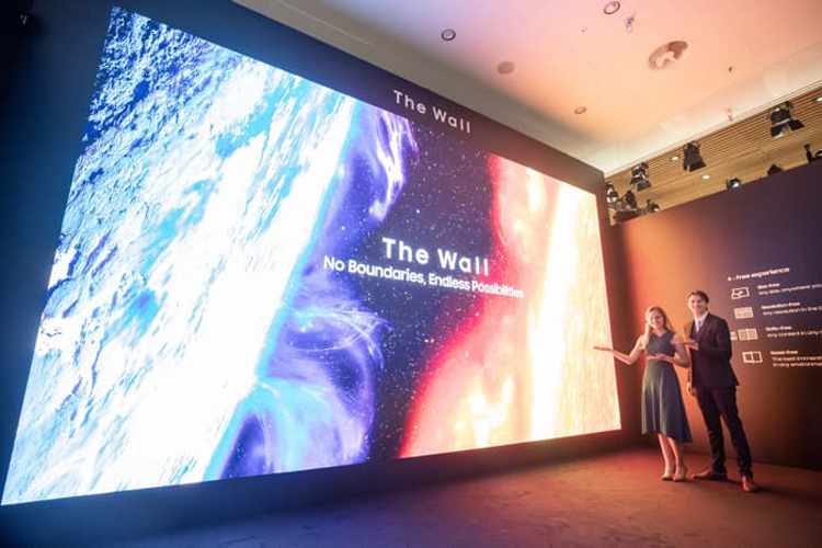Диагональ модульных экранов Samsung The Wall достигла 583 дюймов