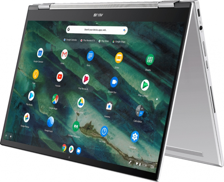 CES 2020: крышка ноутбука ASUS Chromebook Flip C436 вращается на 360 градусов