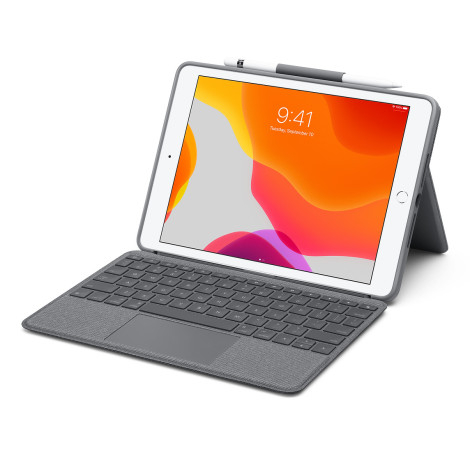 Logitech анонсировала чехол с клавиатурой и трекпадом для iPad и iPad Air