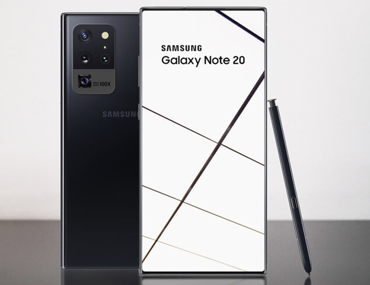 Базовые версии смартфонов Samsung Galaxy Note 20 получат 128 Гбайт флеш памяти