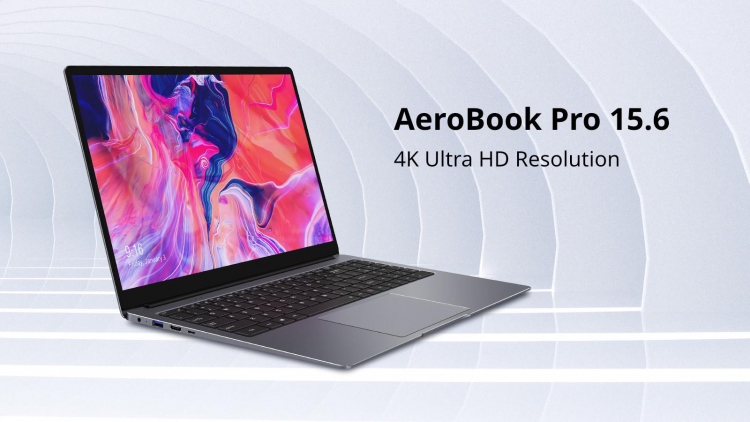 Chuwi выпустит ноутбук AeroBook Pro 15.6 с 15,6 дюймовым экраном 4K и чипом Intel Core i5 с помощью краудфандинга
