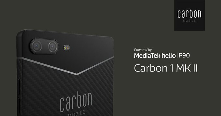Carbon 1 Mark II: первый в мире смартфон с корпусом из углеродного волокна