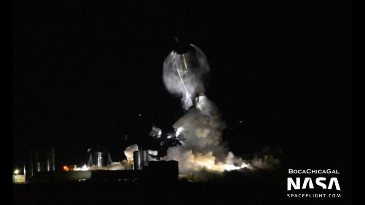 Прототип SpaceX Starship взорвался во время испытаний