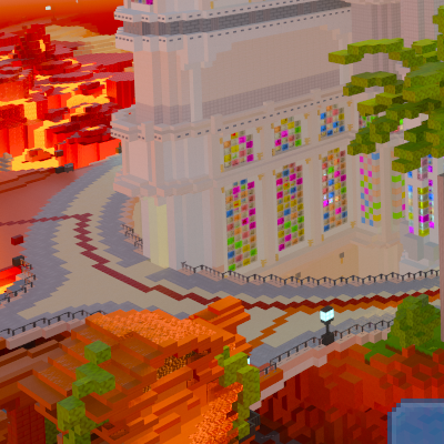 Групповое тестирование видеокарт в Minecraft RTX: тяжелые кубики