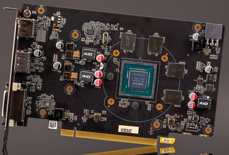 Память GDDR6 добавила GeForce GTX 1650 около 6 % производительности