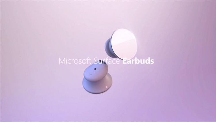 Беспроводные наушники Microsoft Surface Earbuds поступят в продажу в мае