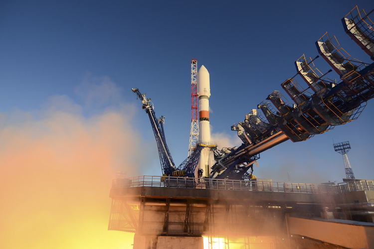 Осуществлён запуск ракеты «Союз 2.1б» с российским военным спутником