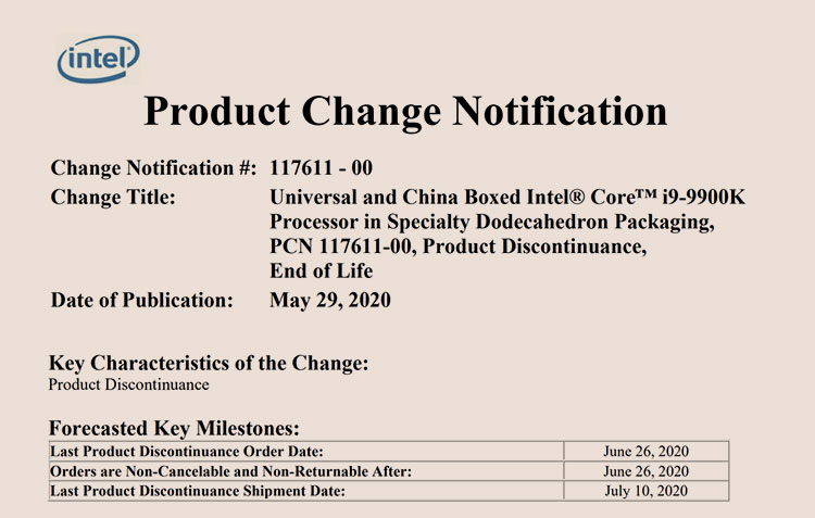 Intel скоро прекратит выпуск специальной упаковки Core i9 9900K в виде додекаэдра