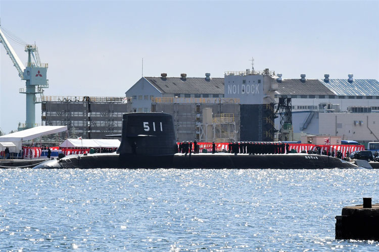 Японцы ввели в строй первую ударную подводную лодку с литиево ионными батареями