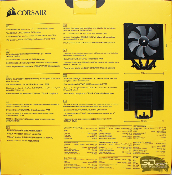 Обзор процессорного кулера Corsair A500: первый... после пандемии