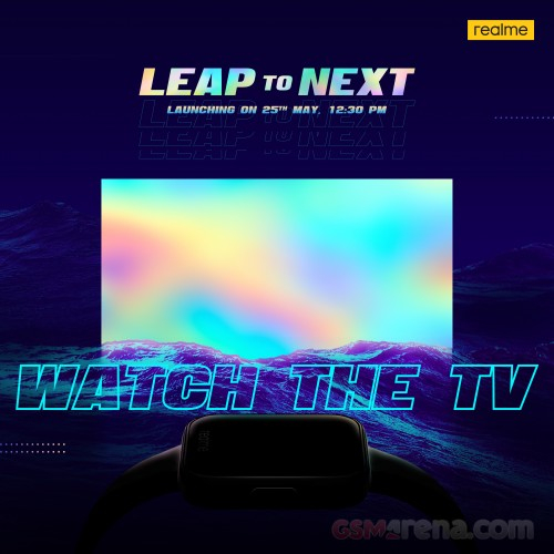 Realme подтвердила, что представит свои первые часы и телевизор 25 мая