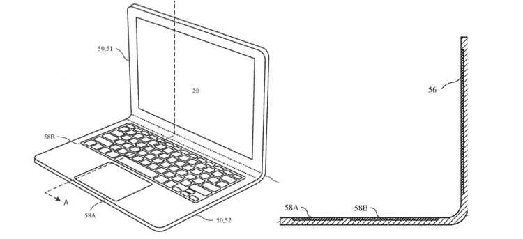 Apple запатентовала гибридный ноутбук с гнущимся корпусом