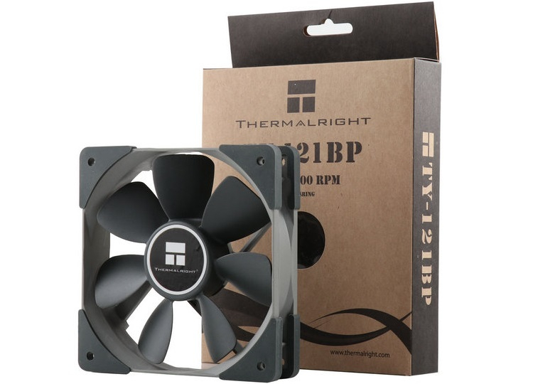 Thermalright представила вентилятор TY 121BP для радиаторов СЖО