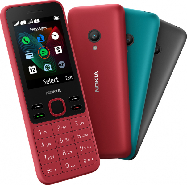 Кнопочные телефоны Nokia 125 и Nokia 150 оборудованы 2,4 дисплеем